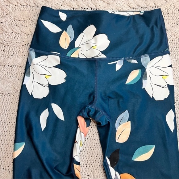 ATHLETA Floral Elation 7/8‎ Tights Pants Size XS - Picture 7 of 9